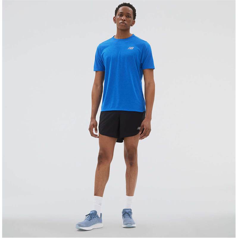 New Balance Mens Impact Run 5in Shorts-1